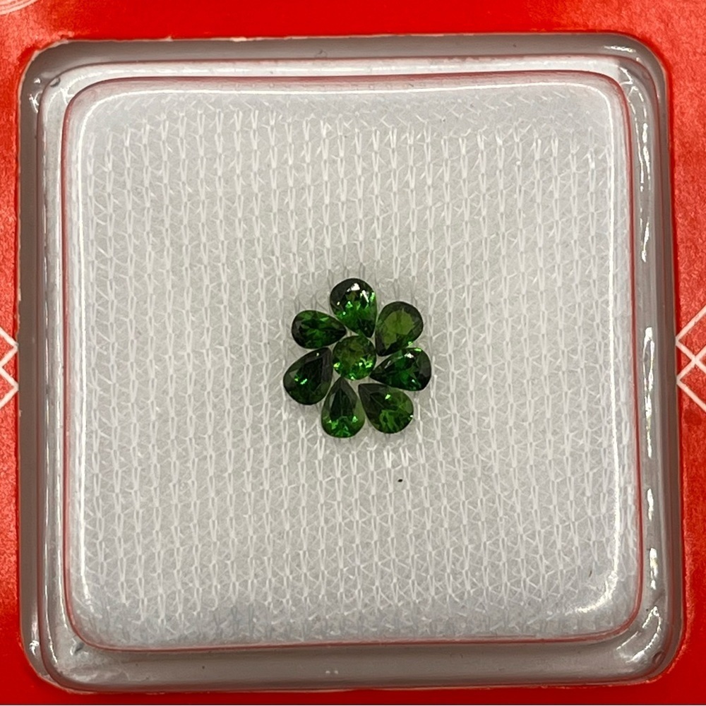 Rare Natural Green Tsavorite Garnet 1.10 cts Loose Gemstones Luxury Gift Garnet - Picture 3 of 4